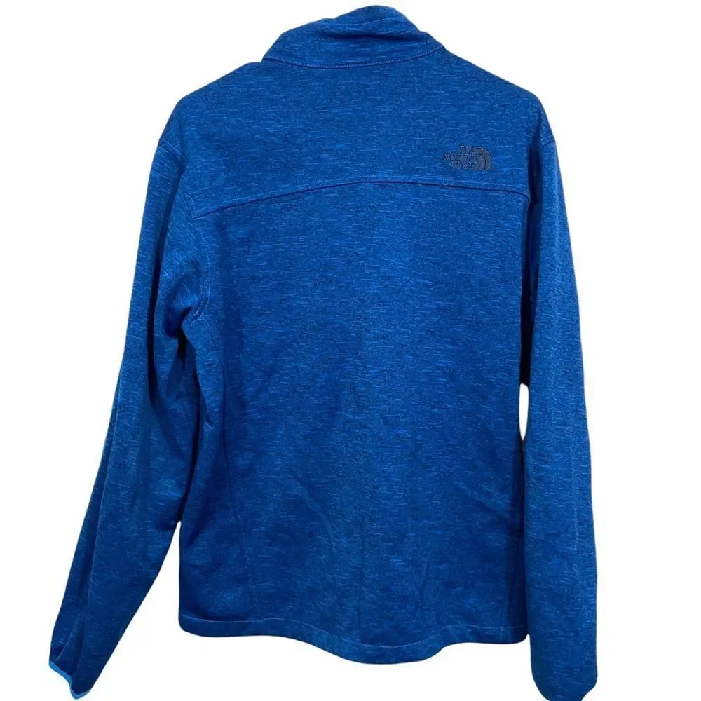 The North Face Blue Full Zip Cold Weather Sweatshirt